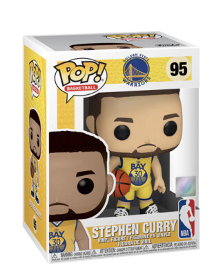 Stephen Curry #95 Funko POP! NBA Warriors w/ Clear Protector