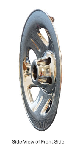 15" Jeep Wrangler/Cherokee Chrome Simulator Wheel Covers - Picture 3 of 5