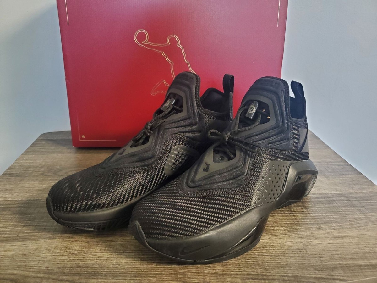 Nike LeBron Soldier 14 Black/ MTLC Dark Grey, Size 9.5 | eBay