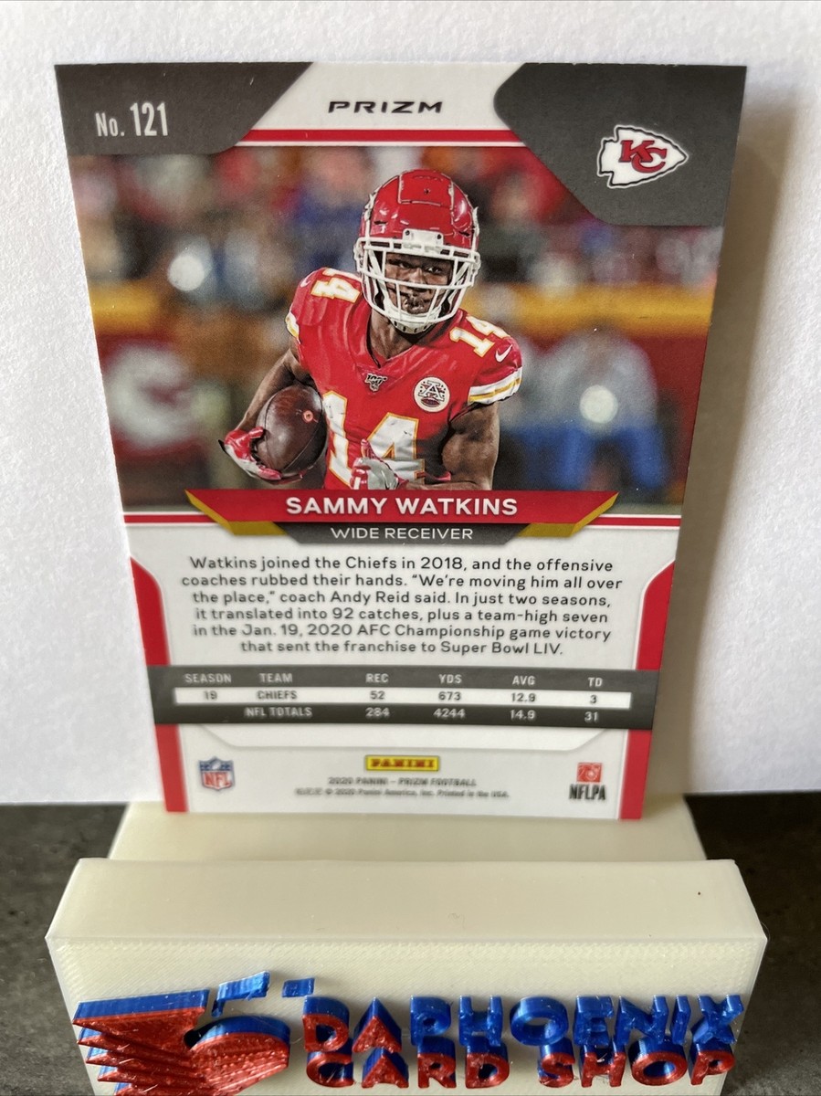 Sammy Watkins Chiefs 2020 Panini Prizm Red White Blue Prizm#121