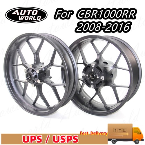 17inch Front Rear Wheel Rim For Honda CBR1000RR Fireblade 2008-2016 2009 2010 11 - Picture 14 of 14