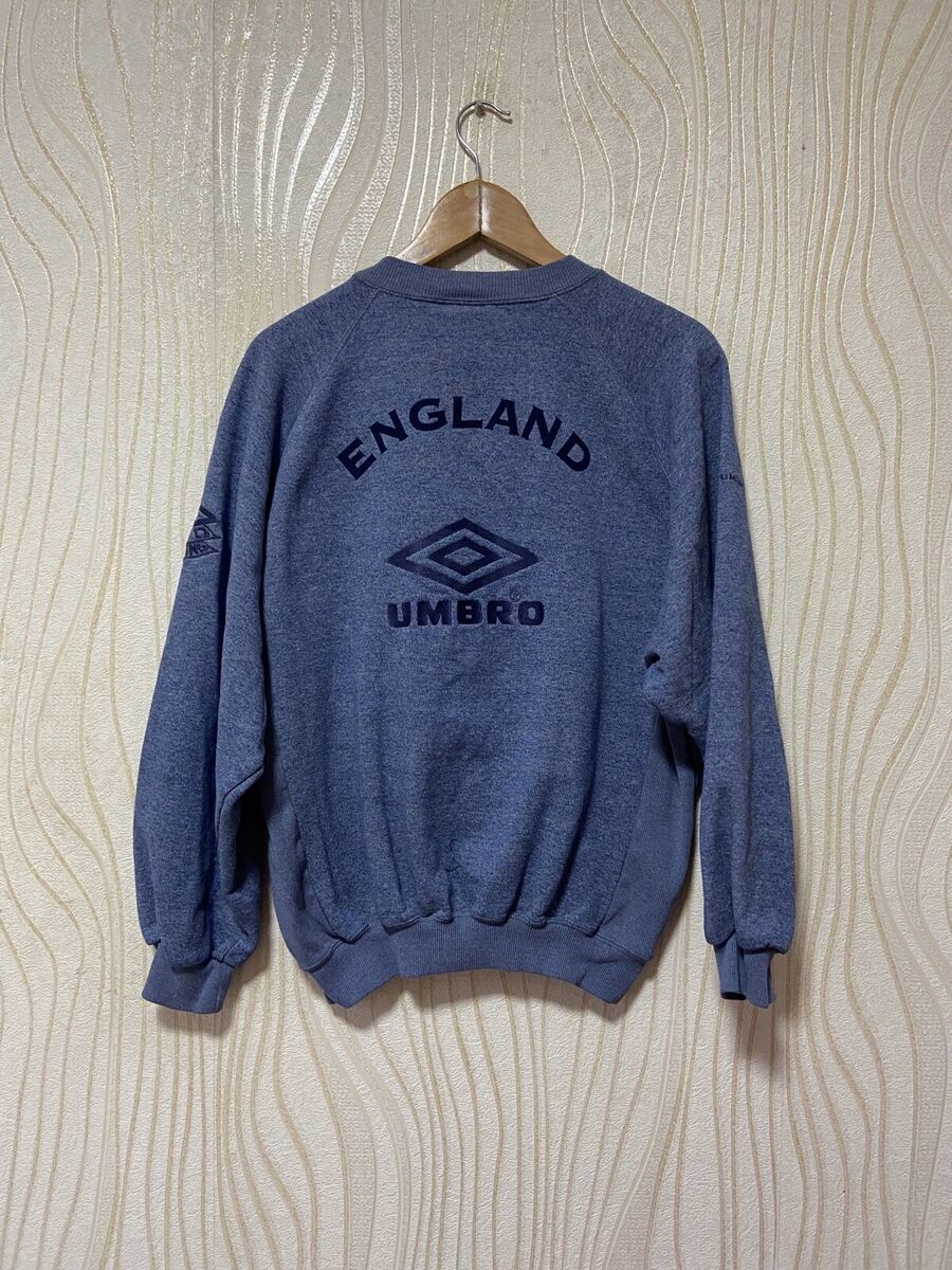 ENGLAND 90s FOOTBALL SOCCER SWEATSHIRT TRAINING UMBRO sz L ENGLAND 90s FOOTBALL SOCCER SWEATSHIRT TRAINING UMBRO sz L