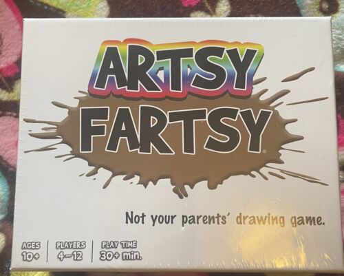 Artsy Fartsy - Not Your Parents' Drawing Game by TwoPointOh Games - NEW/SEALED! - Afbeelding 1 van 4