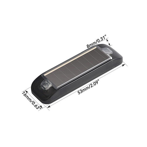 Solar Powered Car LED Dummy Alarm Stimulated Anti-Theft Flashing Warning Light - Picture 15 of 15