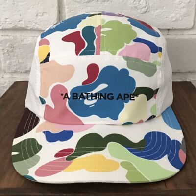 シ*ル様 希少 レア　A bathing ape Bape 迷彩　キャップ BAPE multi camo jet cap hat A Bathing Ape | eBay