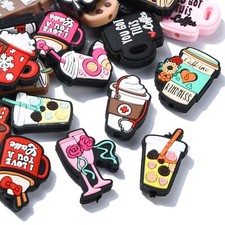 20x Mixed Silicone Focal Drink Beads for DIY Jewelry Crafts Keychains Making