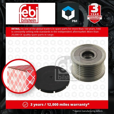 Overrunning Alternator Pulley fits BMW 316 E46, E90 1.6 02 to 11 N45B16A Clutch