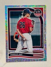 CHANDLER HART 2024 Panini USA Baseball Stars & Stripes MOJO parallel # 34/49