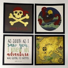 Pirate Mat Set 3. Scrapbook, Card making Paper Piecing