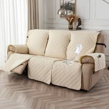 Waterproof non-slip sofa cover recliner 3 seats, furniture protection decoration