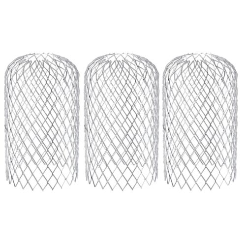 PATIKIL Gutter Guard, 3Pack 6" Aluminum Down Pipe Filter Strainer, Anti-Block...