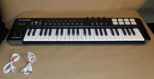 M Audio Oxygen 49 Keyboard Controller.With USB Cable. They are in Used Condition