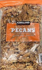 KIRKLAND Signature 1 US Fancy PECANS HALVES 32 oz Bag 2 lbs