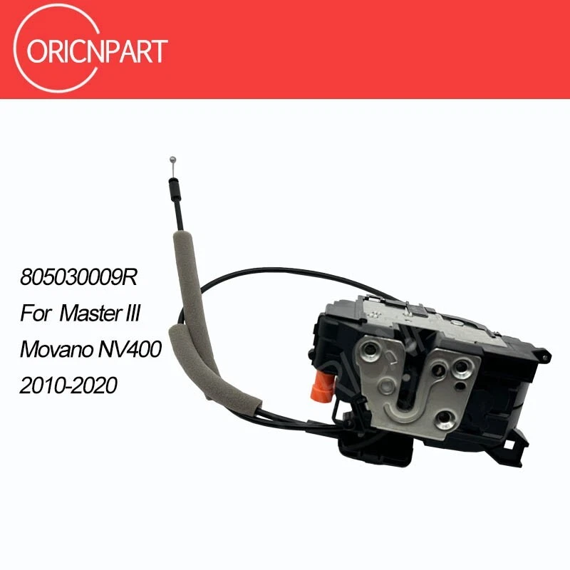 805030009R Front Left Side Door Lock With 6 Pins For Renault Master Movano 10-20 - Image 3 of 4