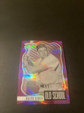 2021 Panini Prizm Ralph Kiner Pittsburgh Pirates Old School Purple Prizm