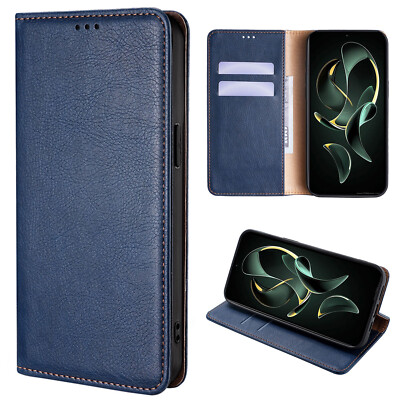 For iPhone 17 16 15 Pro Max Wallet Case with Credit Card Holder