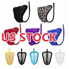 Freebily Men's C-String Bulge Pouch Thong C-shape Enhance Underwear Briefs