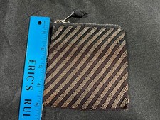 Vintage Antique 1920s Mesh Metal Flapper Coin Purse AA 52523