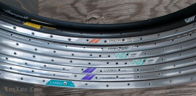 Vintage 700c Campagnolo RoadBike RIMS 32h 36h Record Clincher Tire