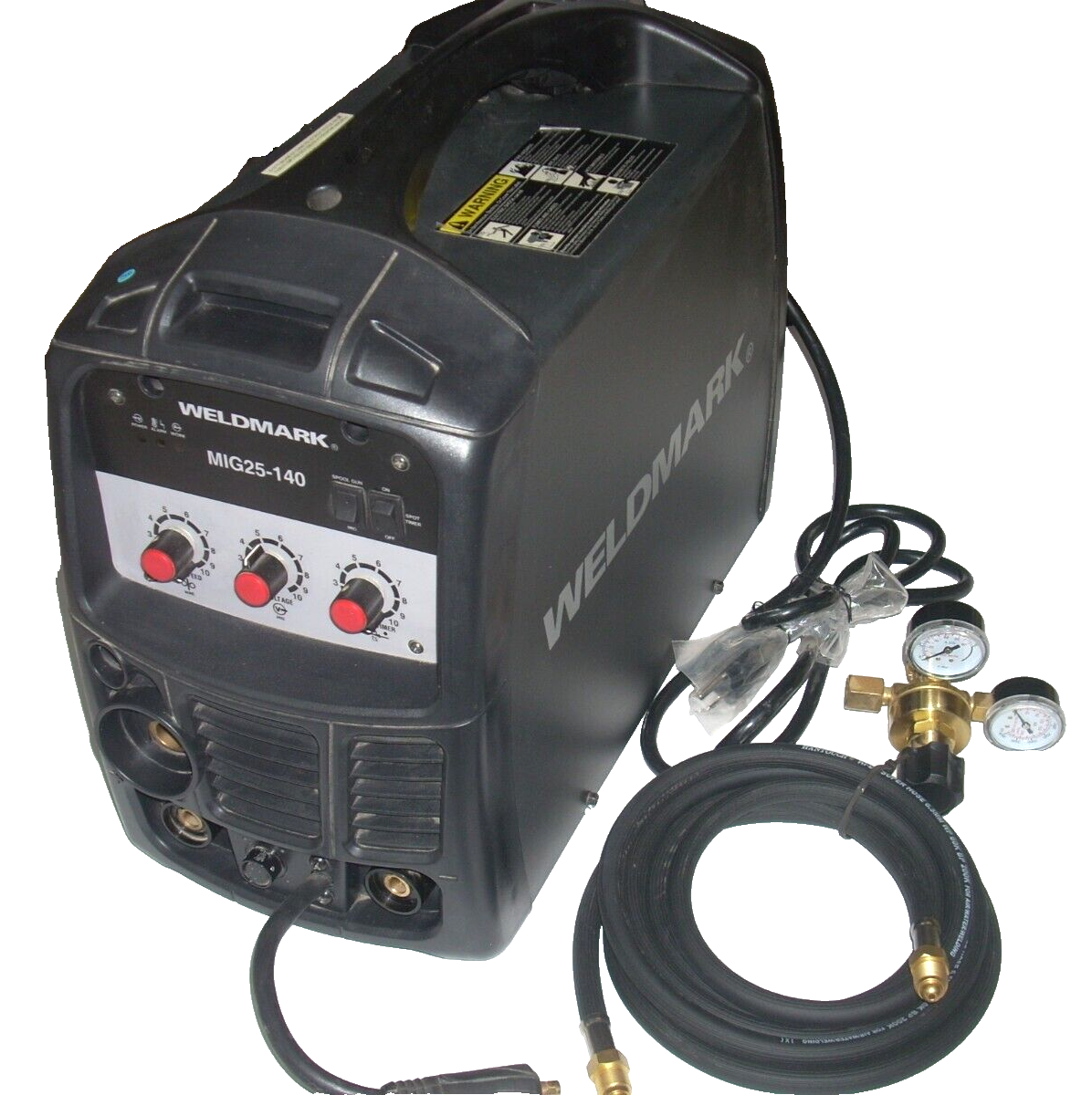 Weldmark MIG25140 Mig Welder Gas or No Gas 140 Amp DC Welds Up to 3/16" Thick eBay