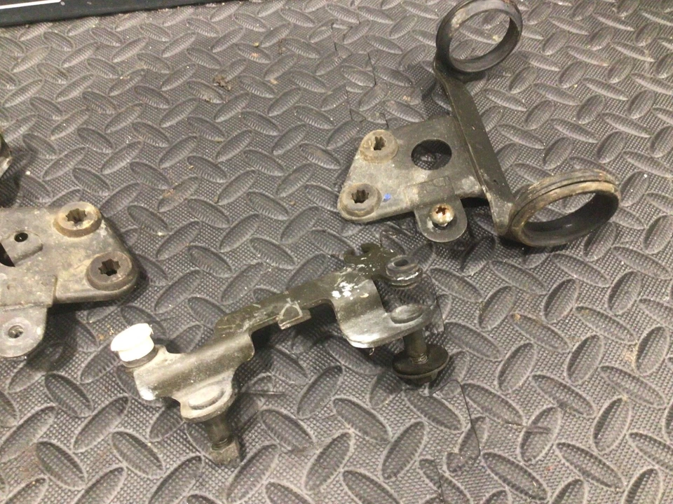 1990-1999 Suzuki DR250 DR350 DR 350 OEM garfo dianteiro orelhas farol medidor de montagem - Imagem 4 de 4