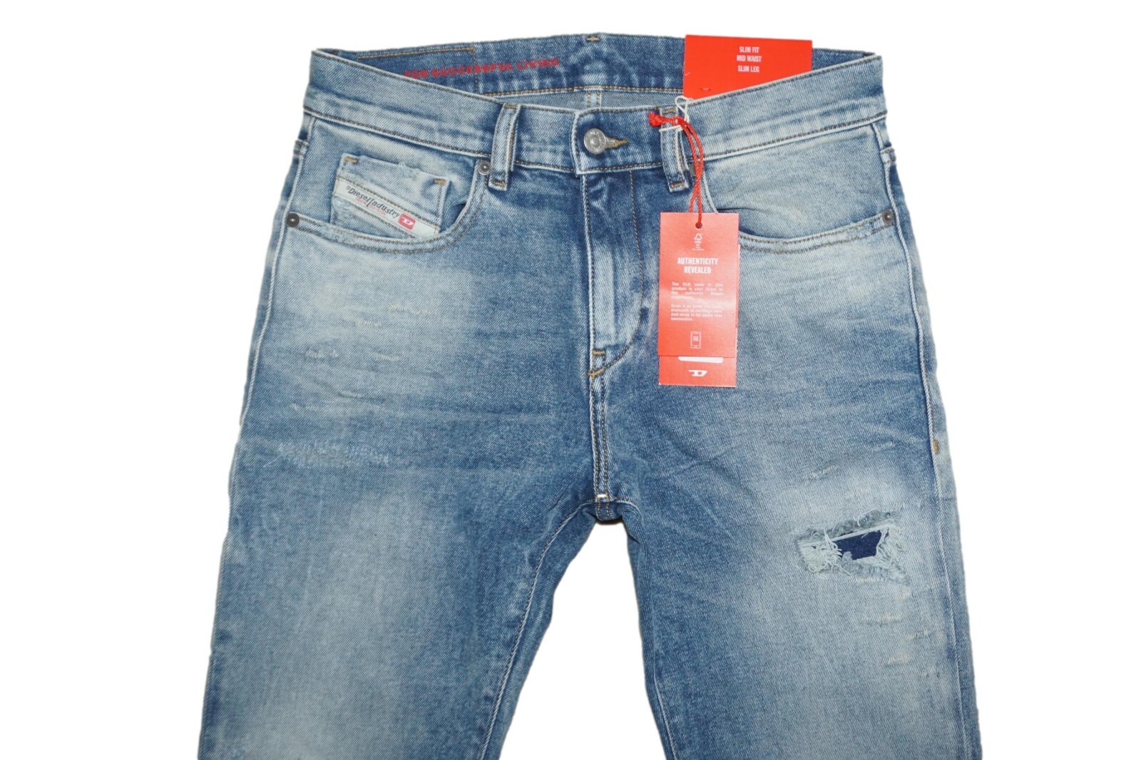 DIESEL D-STRUKT 009MW JEANS SLIM W28 L30 100% AUTHENTIC