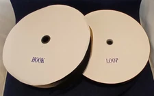 2" Black Sew-On Hook & Loop fastener - 50 yd rolls - NEW