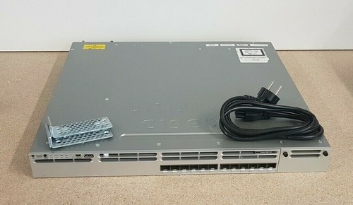 Cisco WS-C3850-12S-S • Gigabit SFP Switch • 12 Ports • IP Base
