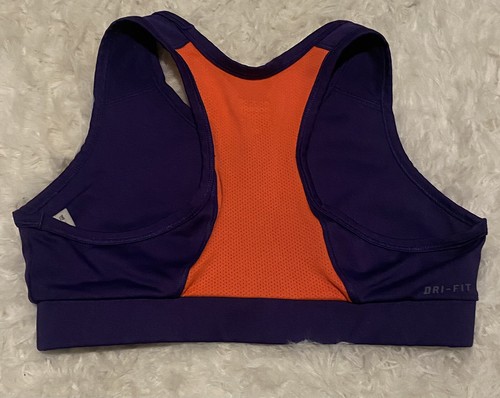 Nike Pro Girls Sports Bra Size Large Dri-fit Razorback - Picture 2 of 6