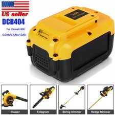 For Dewalt 40V 5.0Ah/7.5Ah/12Ah DCB404 Battery MAX Lithium XR DCB406 DCB407