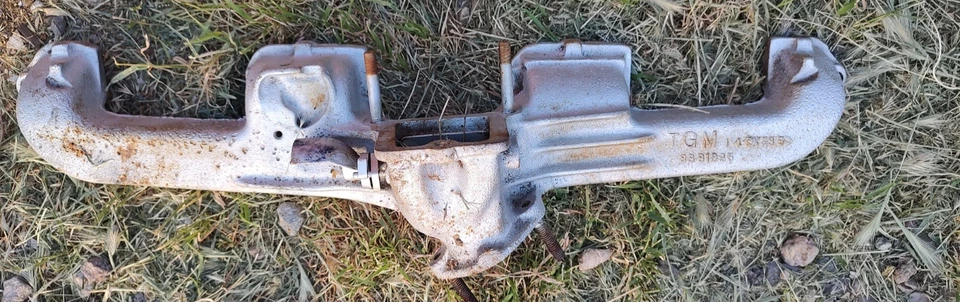 MERCEDES BENZ W110 W111 W112 M180 EXHAUST MANIFOLD original OEM 6 cylinder - Image 2 of 4