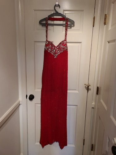 red sequin dress size 16