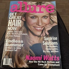 allure magazine august 2003 Naomi Watts