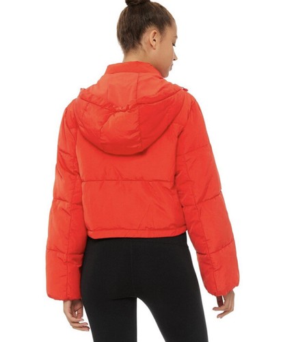 Introspective Quilted Jacket Cherry Pop 