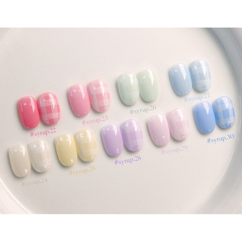 Gel de jarabe de uñas helado de yogur 8 ml 9 colores gel esmalte de uñas K-Beauty - Imagen 12 de 12