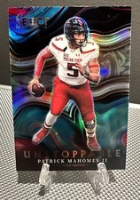 2022 Select Draft PATRICK MAHOMES Silver Prizm Unstoppable 3🔥Texas Tech Chiefs