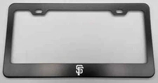 Custom SAN FRANCISCO GIANTS Stainless Steel license plate frame laser engraved