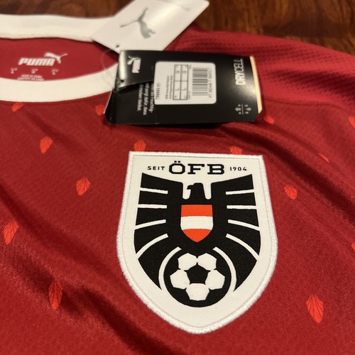 Camiseta deportiva de fútbol en casa de la selección nacional de Austria 2020-21 grande L OFB - Imagen 5 de 12