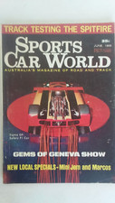 SPORTS CAR WORLD JUNE 1969 TRACK TESTING THE SPIFIRE THAT FLIES, MEET THE MARCOS