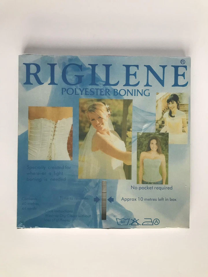 Boning 8mm/12mm Rigilene Polyester Plastic Boning Dress Corset, Boning End Caps - Image 2 of 4