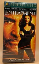 Entrapment VHS 1999 Sean Connery  SEALED NEW   Buy 2 Get 1 Free 