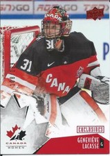 2015-16 UD Team Canada Juniors GENEVIEVE LACASSE #71 Exclusives 108/199