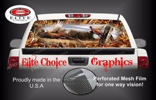 Ringneck Pheasant Buck Blaze Camo Rear Window Graphic Decal Truck Van Car