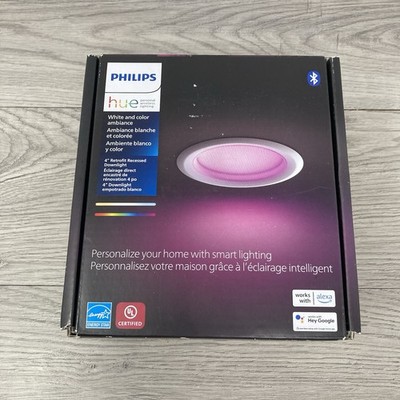 Philips Hue White & Color Ambiance 4'' High Lumen Retrofit Recessed Downlight OEM