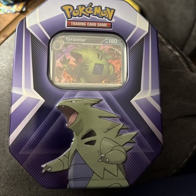 Pokémon TCG v Strikes Tin Tyranitar Empoleon Trading Card Game Mint Condition