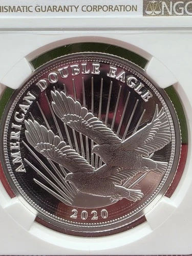2020 SILVER DOUBLE EAGLE Cook Islands American Double Eagle NGC PF70 Ultra Cameo