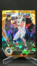 KIRK COUSINS 2021 PRIZM DRAFT PICKS ORANGE CRACKED ICE MICHIGAN STATE