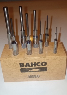 Bahco Splintentreiber Satz 8-Tlg In Kunststoffständer 3659/8