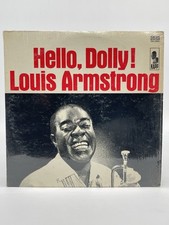 LOUIS ARMSTONG HELLO DOLLY 12" LP VG+ VINYL RECORD SHRINK KAPP