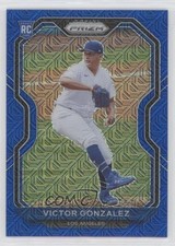 2021 Panini Prizm Blue Mojo Prizm 12/199 Victor Gonzalez #17 2l4